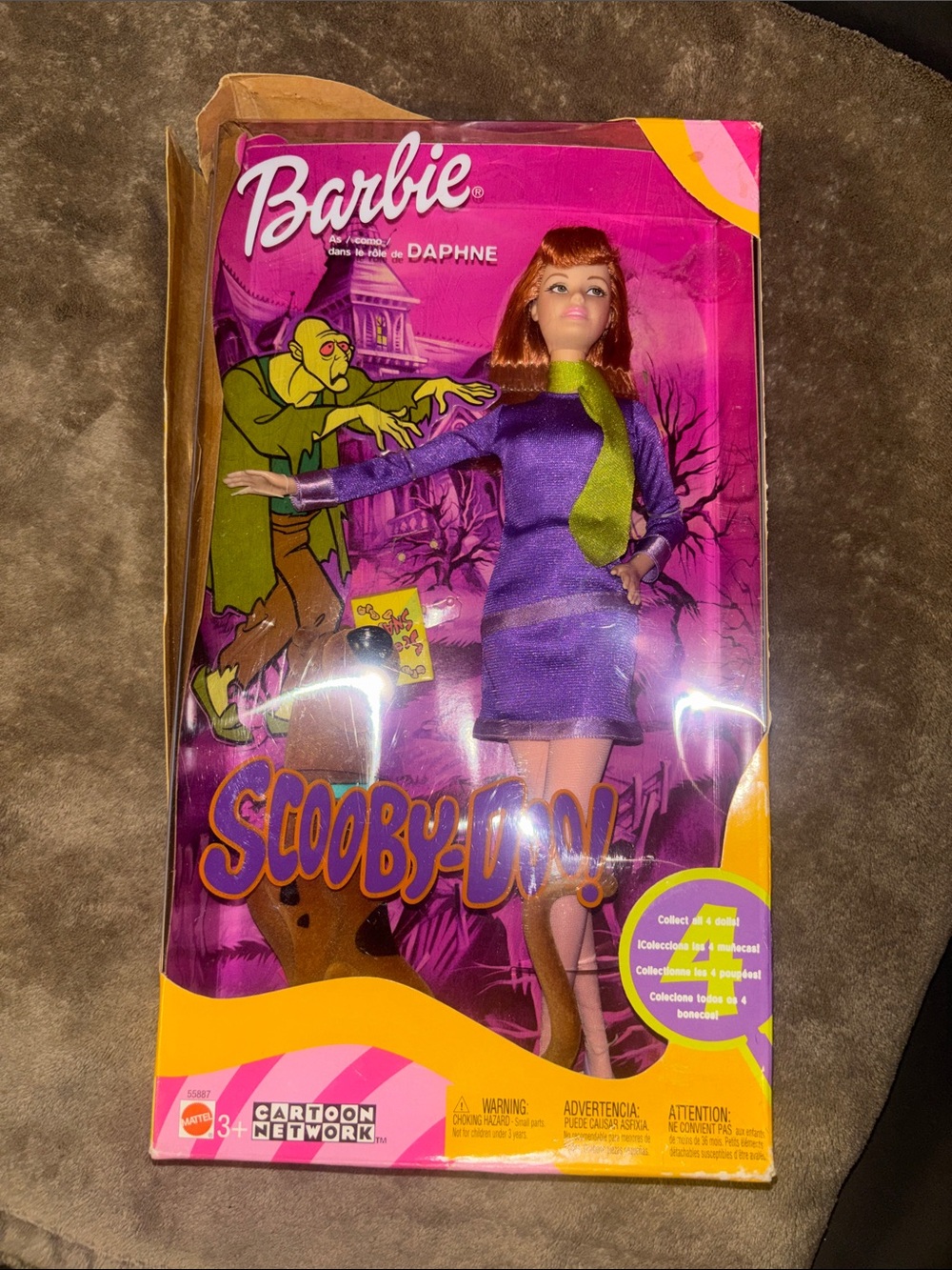 Scooby-Doo Barbie as Daphne